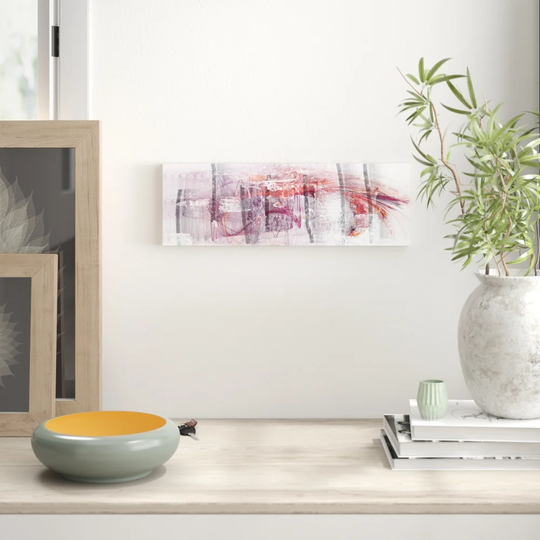 Enigma Panorama Abstract 1417 Graphic Art Print on Canvas