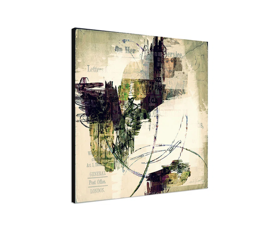 Enigma Abstract 395 Graphic Art Print on Canvas