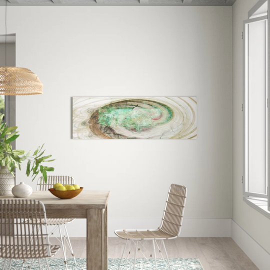 Enigma Panorama Abstract 1231 Graphic Art Print on Canvas