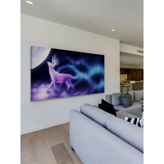 Moonkiss by Jonas Jödicke - Wrapped Canvas Graphic Art Print