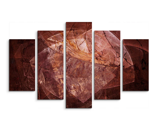 Enigma Sculpture Abstract 1385 Graphic Art Print Multi-Piece Image on Canvas