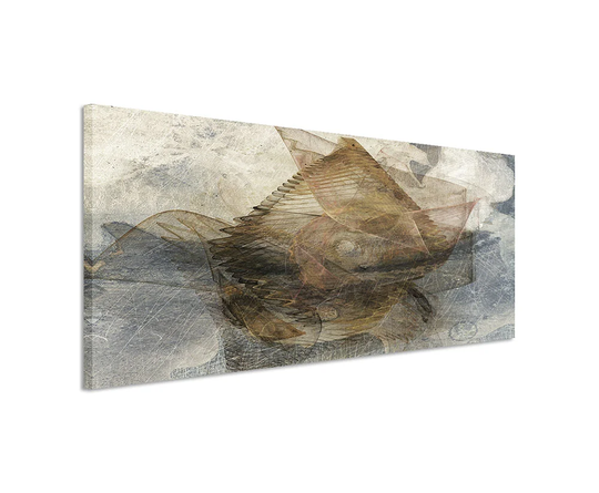 Enigma Panorama Abstract 1350 Graphic Art Print on Canvas
