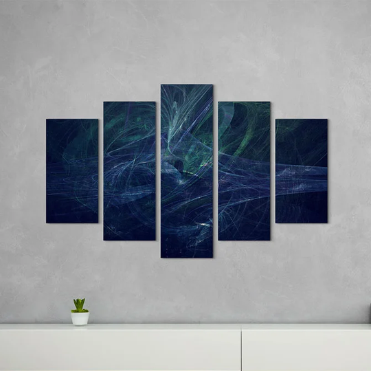 Enigma Sculpture Abstract 1055 Graphic Art Print Multi-Piece Image on Canvas