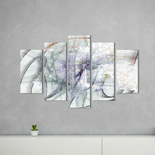 Enigma Abstract 1438 Graphic Art Print Multi-Piece Image on Canvas