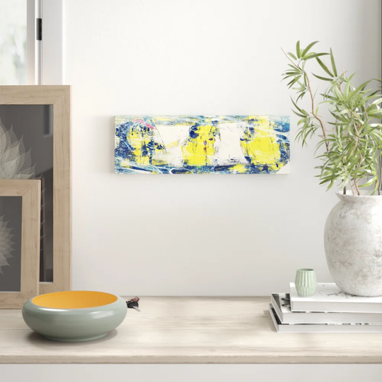 Enigma Panorama Abstract 962 Graphic Art Print on Canvas