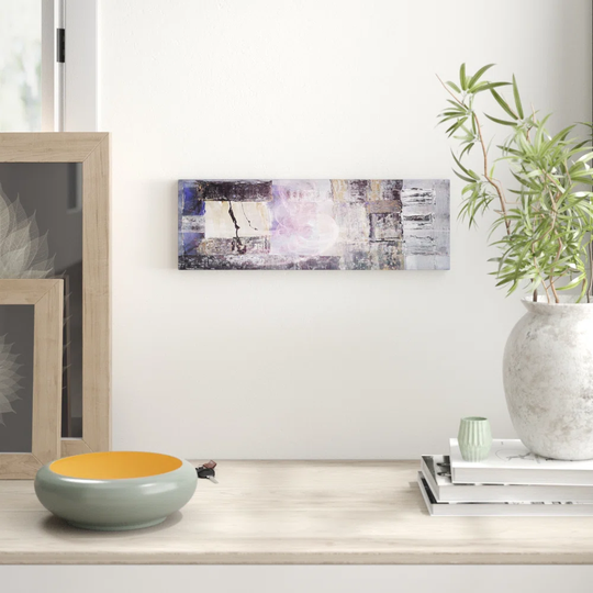 Panorama Abstract 1252 Graphic Art Print on Canvas