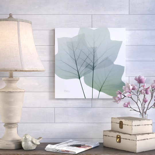 Rainy Tulip Tree - Wrapped Canvas Graphic Art Print