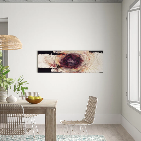 Enigma Panorama Abstract 172 Graphic Art Print on Canvas
