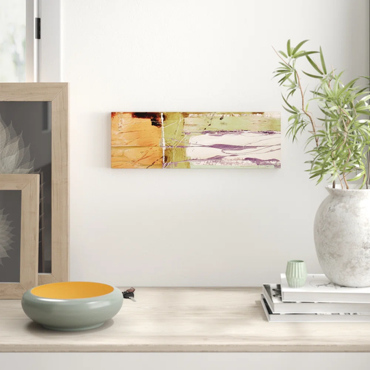 Enigma Panorama Abstract 533 Graphic Art Print on Canvas