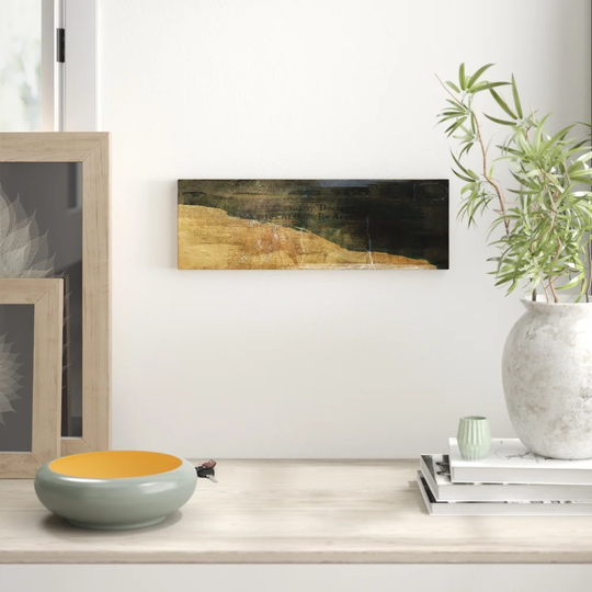 Enigma Panorama Abstract 818 Graphic Art Print on Canvas