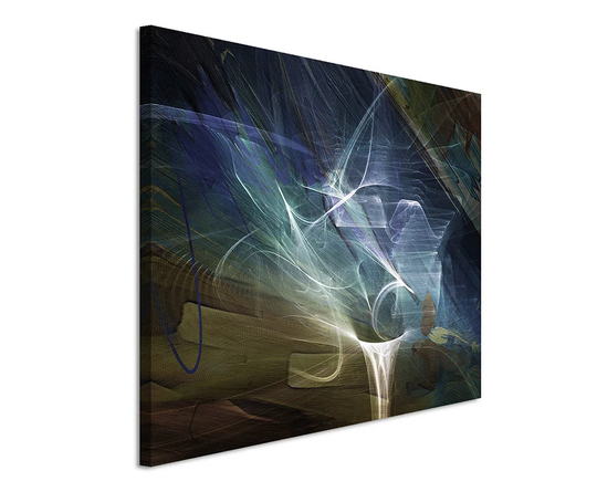 Enigma Abstract 1058 Graphic Art Print on Canvas