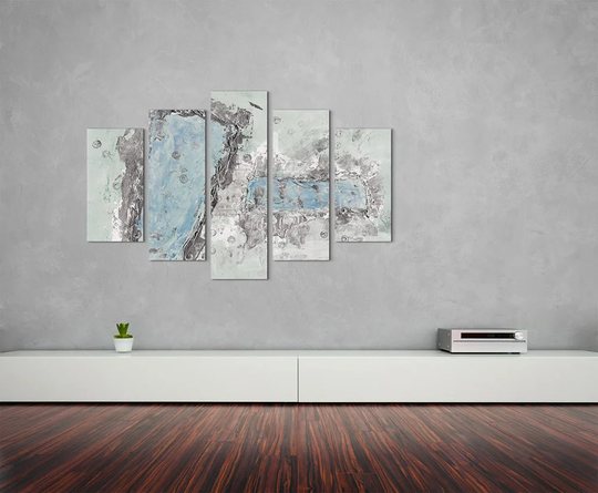 Enigma Abstract 712 Graphic Art Print Multi-Piece Image on Canvas