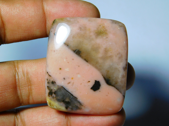 Natural Pink Opal Gemstone Gorgeous Cabochon Excellent Quality Loose Stone 103Cts.(42x35mm