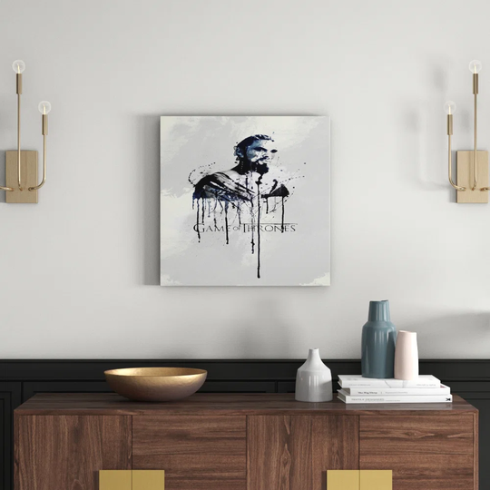 Enigma Abstract 1067 Graphic Art Print on Canvas