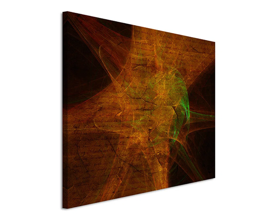 Enigma 1016 Abstract Graphic Art Print on Canvas