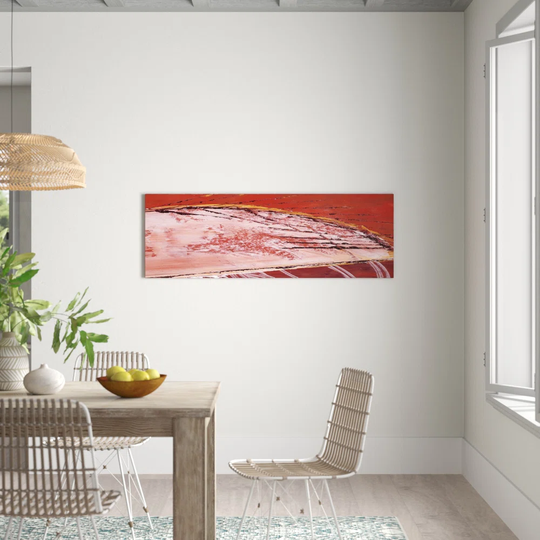 Enigma Panorama Abstract 667 Graphic Art Print on Canvas