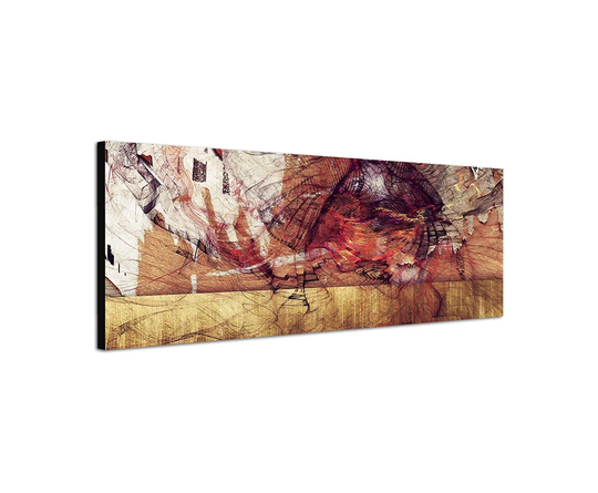 Enigma Panorama Abstract 456 Graphic Art Print on Canvas