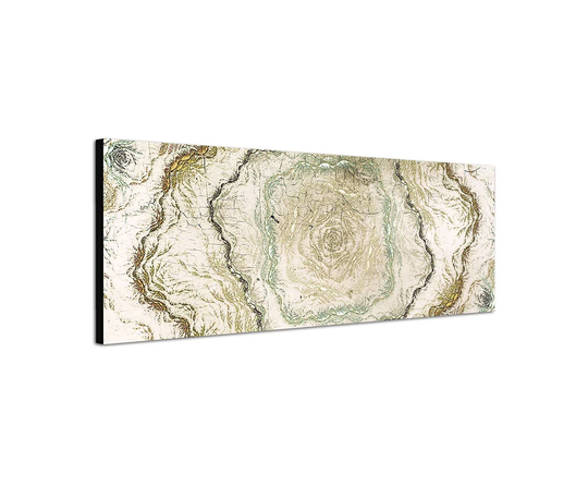 Enigma Panorama Abstract 474 Graphic Art Print on Canvas
