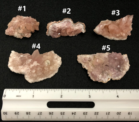Pink Amethyst | Raw Clusters
