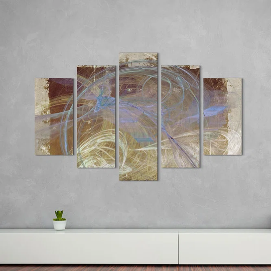 Enigma Sculpture Abstract 1082 Graphic Art Print Multi-Piece Image on Canvas