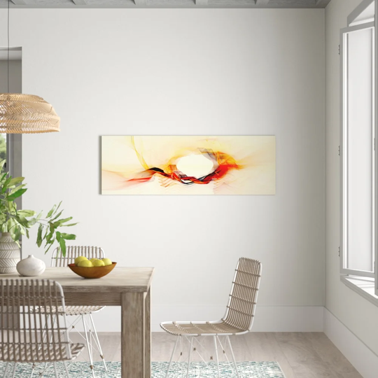 Enigma Panorama Abstract 167 Graphic Art Print on Canvas