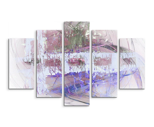 Enigma Abstract 1399 Graphic Art Print Multi-Piece Image on Canvas