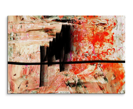 Enigma 847 Abstract Graphic Art Print on Canvas
