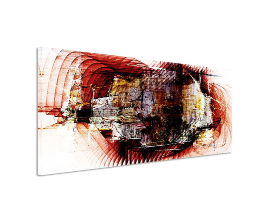 Enigma Panorama Abstract 1328 Graphic Art Print on Canvas