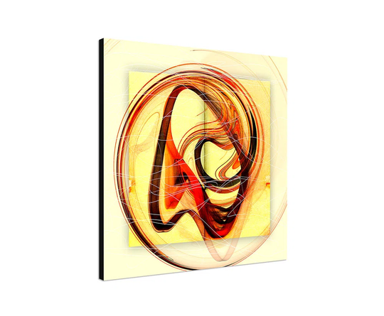 Enigma 262 Abstract Graphic Art Print on Canvas