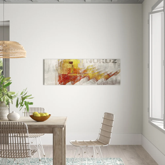Enigma Panorama Abstract 362 Graphic Art Print on Canvas