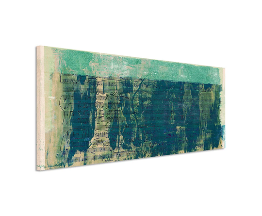 Enigma Panorama Abstract 940 Graphic Art Print on Canvas