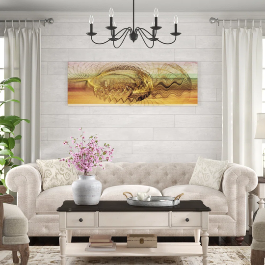 Enigma Panorama Abstract 157 Graphic Art Print on Canvas