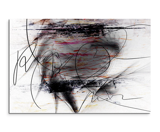 Abstract 1192 Graphic Art Print on Canvas