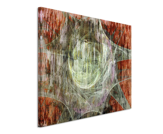 Enigma Abstract 1491 Graphic Art Print on Canvas