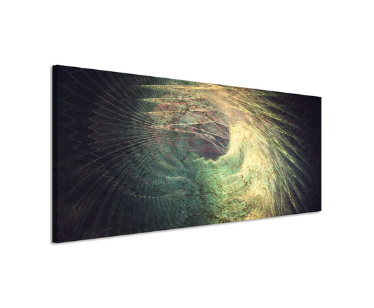 Enigma Panorama Abstract 1502 Graphic Art Print on Canvas
