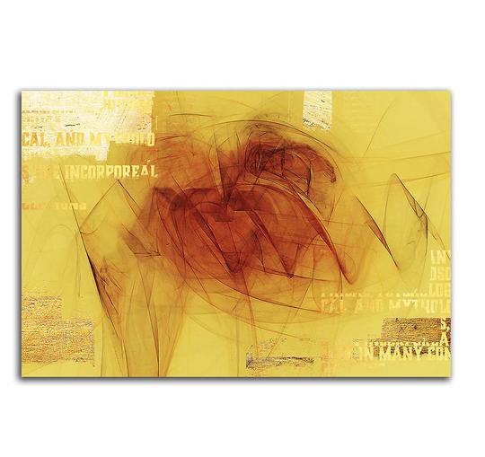 Enigma Abstract 086 Graphic Art Print on Canvas