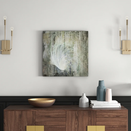 Enigma Abstract 1208 Graphic Art Print on Canvas