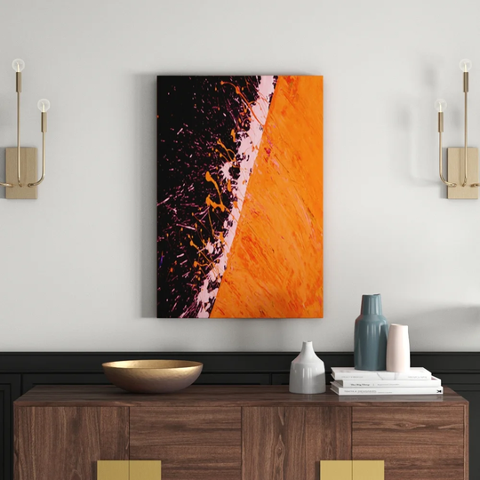 Enigma Goldfinger Graphic Art Print on Canvas