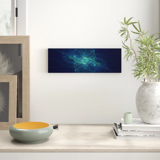 Enigma Panorama Abstract 1131 Graphic Art Print on Canvas