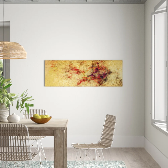 Enigma Panorama Abstract 154 Graphic Art Print on Canvas