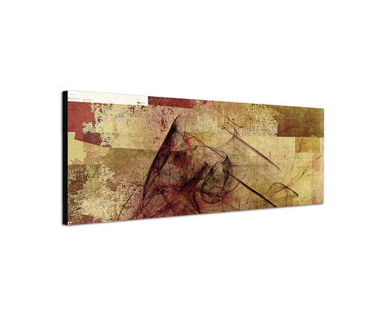 Enigma Panorama Abstract 216 Graphic Art Print on Canvas