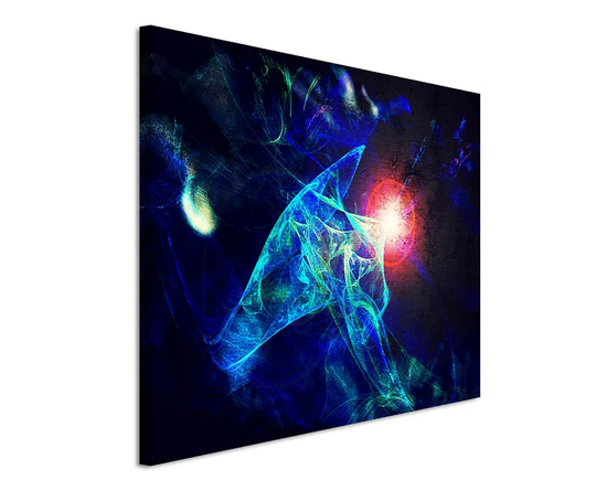 Enigma Abstract 1049 Graphic Art Print on Canvas