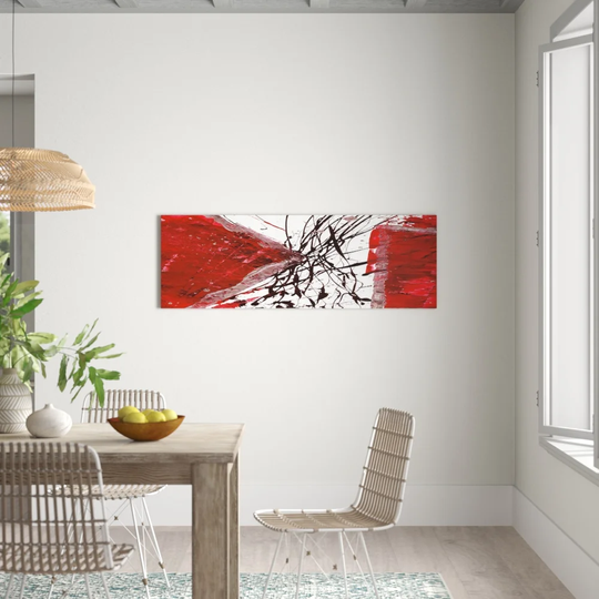 Enigma Panorama Abstract 778 Graphic Art Print on Canvas