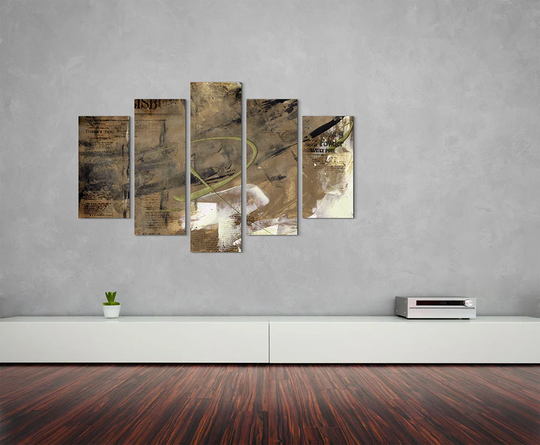 Enigma Abstract 576 Graphic Art Print Multi-Piece Image on Canvas