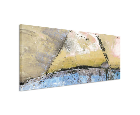 Enigma Panorama Abstract 552 Graphic Art Print on Canvas