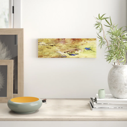 Enigma Panorama Abstract 452 Graphic Art Print on Canvas