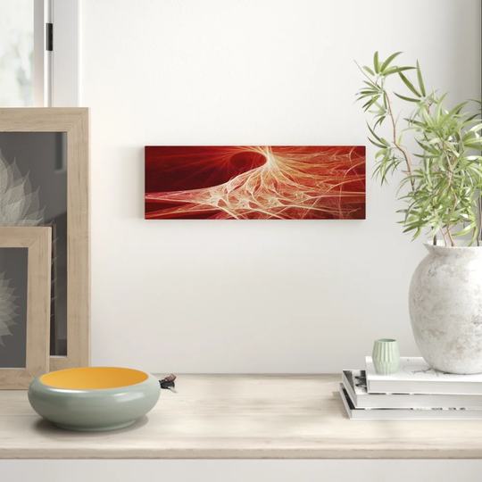 Enigma Panorama Abstract 1143 Graphic Art Print on Canvas