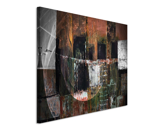 Enigma Abstract 1474 Graphic Art Print on Canvas