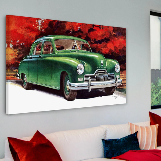 Driving Alone - Wrapped Canvas Graphic Art Print