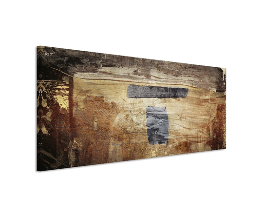 Enigma Panorama Abstract 945 Graphic Art Print on Canvas